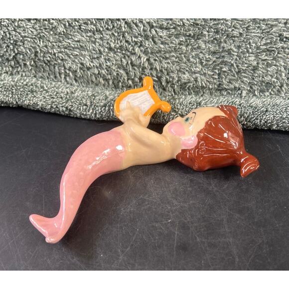 MCM Ceramic Mermaid Wall Hanging c1968 - Picture 9 of 10